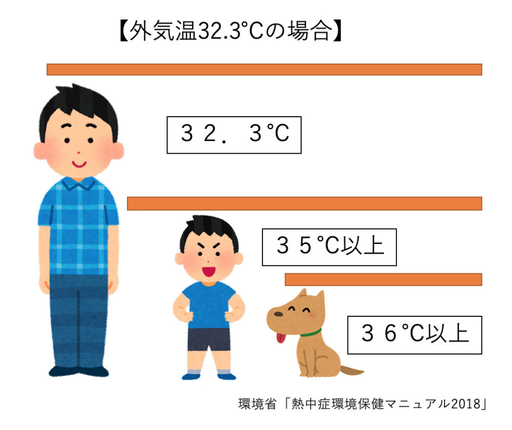 高さ別の気温